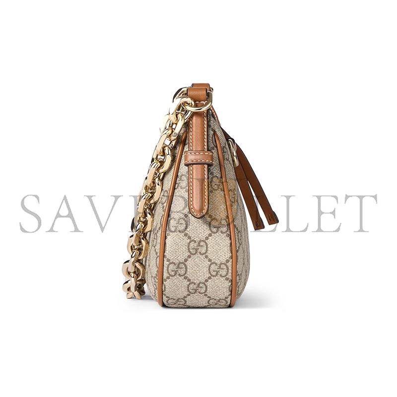 GUCCI GG EMBLEM SMALL SHOULDER BAG 847447 (24*16.5*5.5cm) GUCCI GG EMBLEM SMALL SHOULDER BAG 847447 (24*16.5*5.5cm)